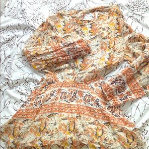 Free People Pocket Bell Sleeve Dress